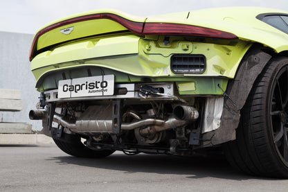 Aston Martin Vantage/AMR (M177) - Valved Exhaust with Carbon Tips (for OE Actuators) image 1