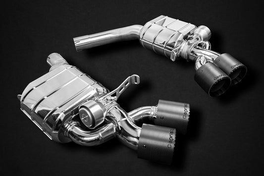 Audi RS6/7 (C8) - Valved Exhaust with Carbon Fiber Tips (CES3) image 2