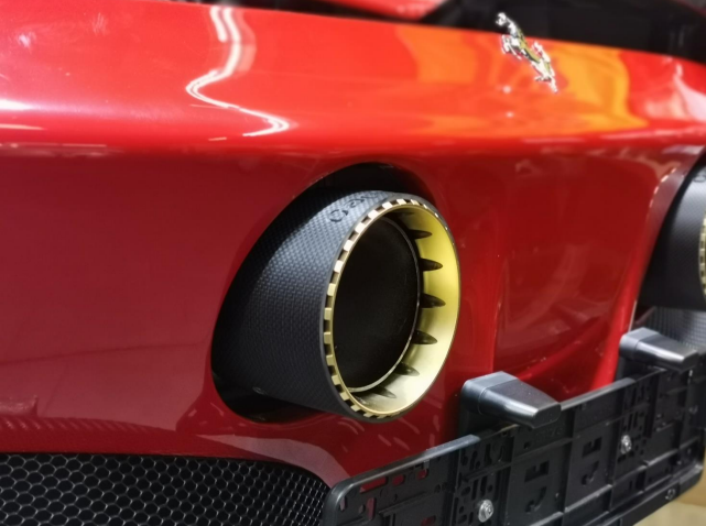 Ferrari SF90 - Carbon Exhaust Tips image 0