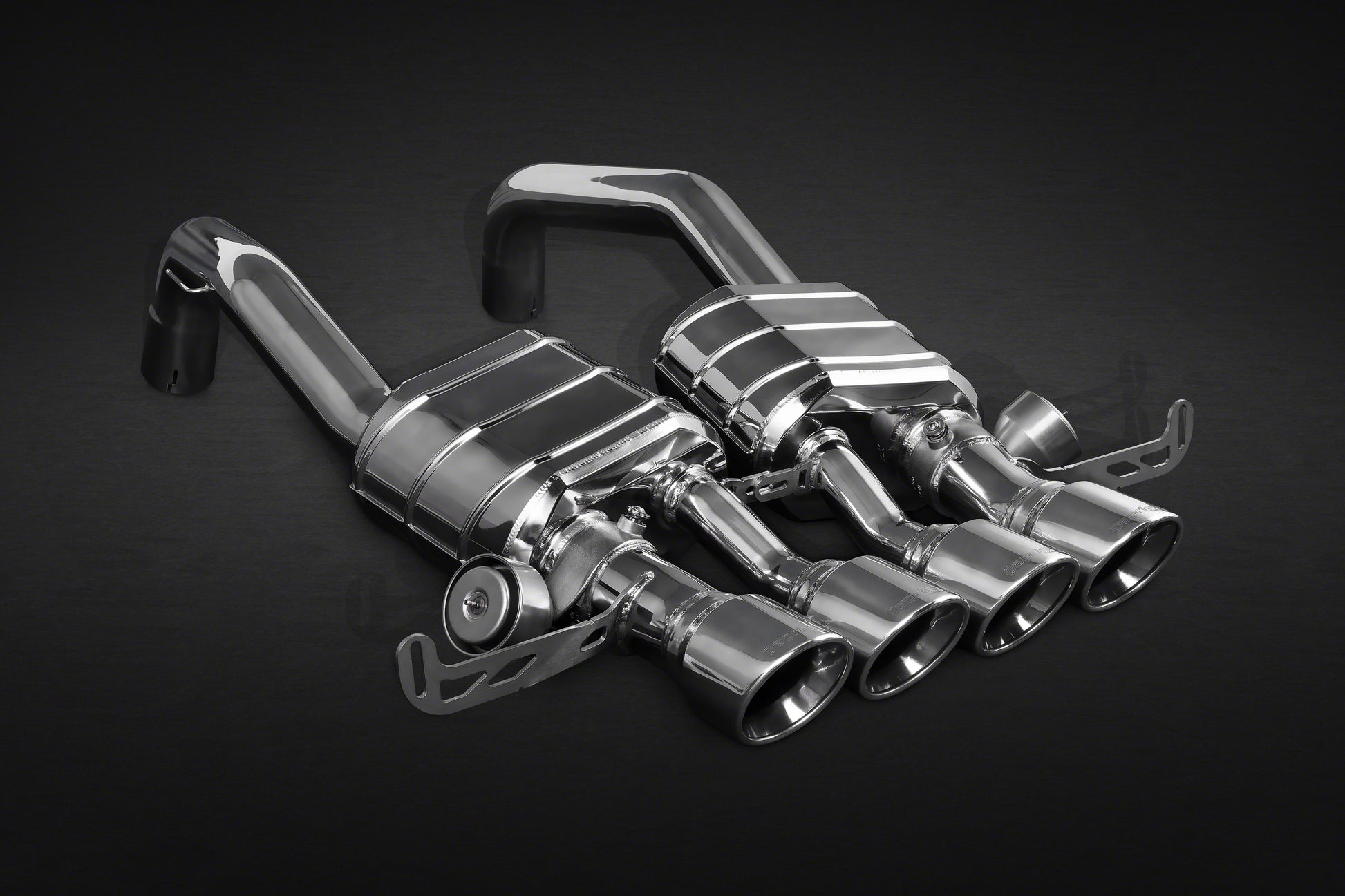 Chevrolet Corvette (C7) Stingray/Z06 - Valved Exhaust with Post Cat Spare Pipes (CES3) image 0