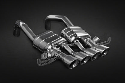 Chevrolet Corvette (C7) Stingray/Z06 - Valved Exhaust with Post Cat Spare Pipes (CES3) image 0