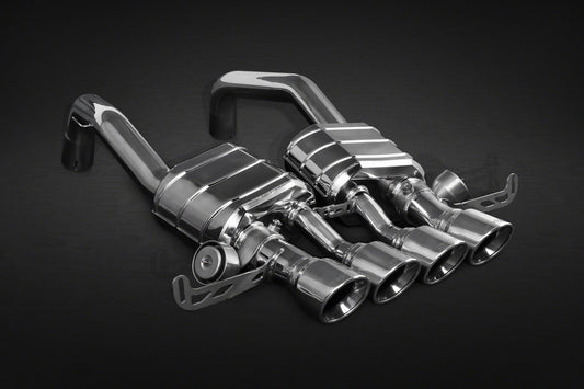 Chevrolet Corvette (C7) Stingray/Z06 - Valved Exhaust with Post Cat Spare Pipes (CES3) image 0