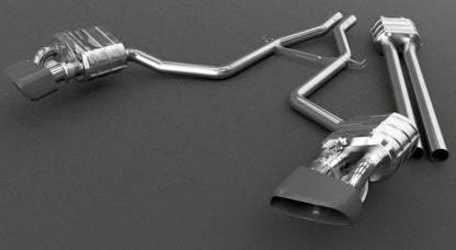 Porsche 970 Panamera Executive (Extended) Turbo/S - Valved Exhaust  with Mid-Pipes (for PSE) image 2