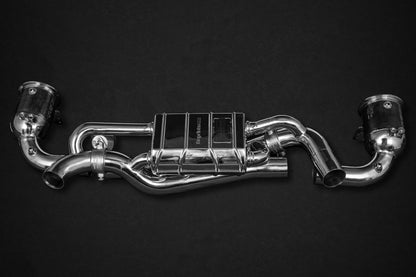 Porsche 992 - Valved Exhaust incl. 250 Cell Sport Cats (CES3 Version) image 0