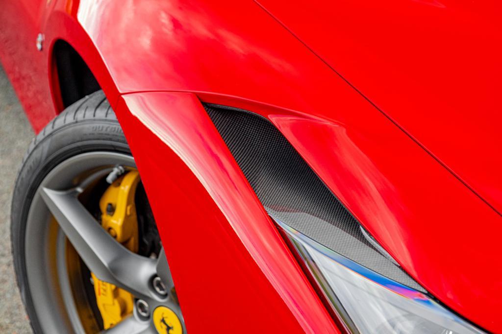 Ferrari F8 - Carbon Fiber Headlight Air Vents image 0