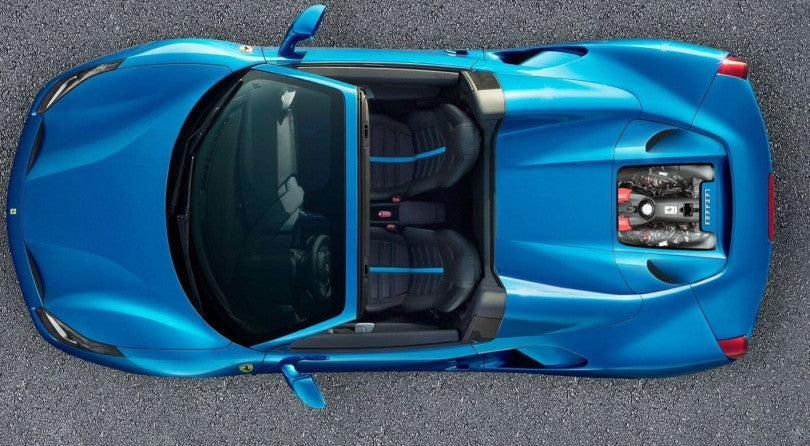 Ferrari 488GTS/Pista - Carbon and Glass Bonnet (Design S)