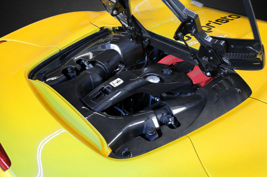 Ferrari 488 GTS / Pista Spider - Carbon Engine Compartment Side Covers image 1