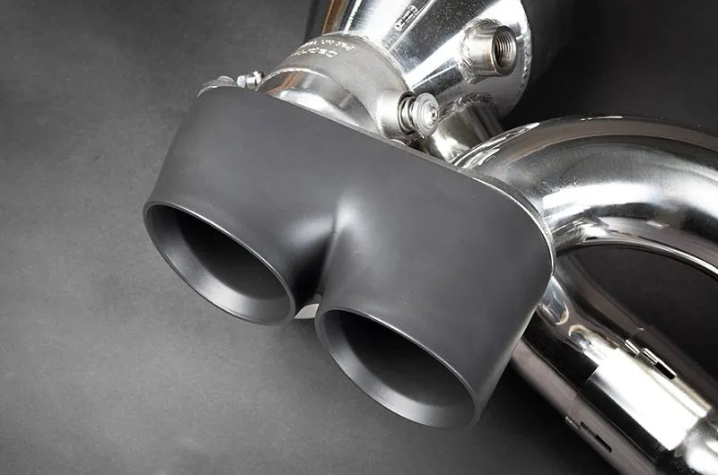 Porsche 997.2 Turbo/S - Valved Exhaust with Cat Delete Test Pipes (CES3) image 2