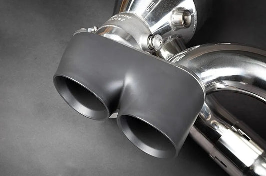 Porsche 997.2 Turbo/S - Valved Exhaust with Cat Delete Test Pipes (CES3) image 2
