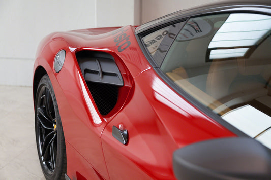 Ferrari 488 - Carbon Side Air Intake Panels (Matte) image 2