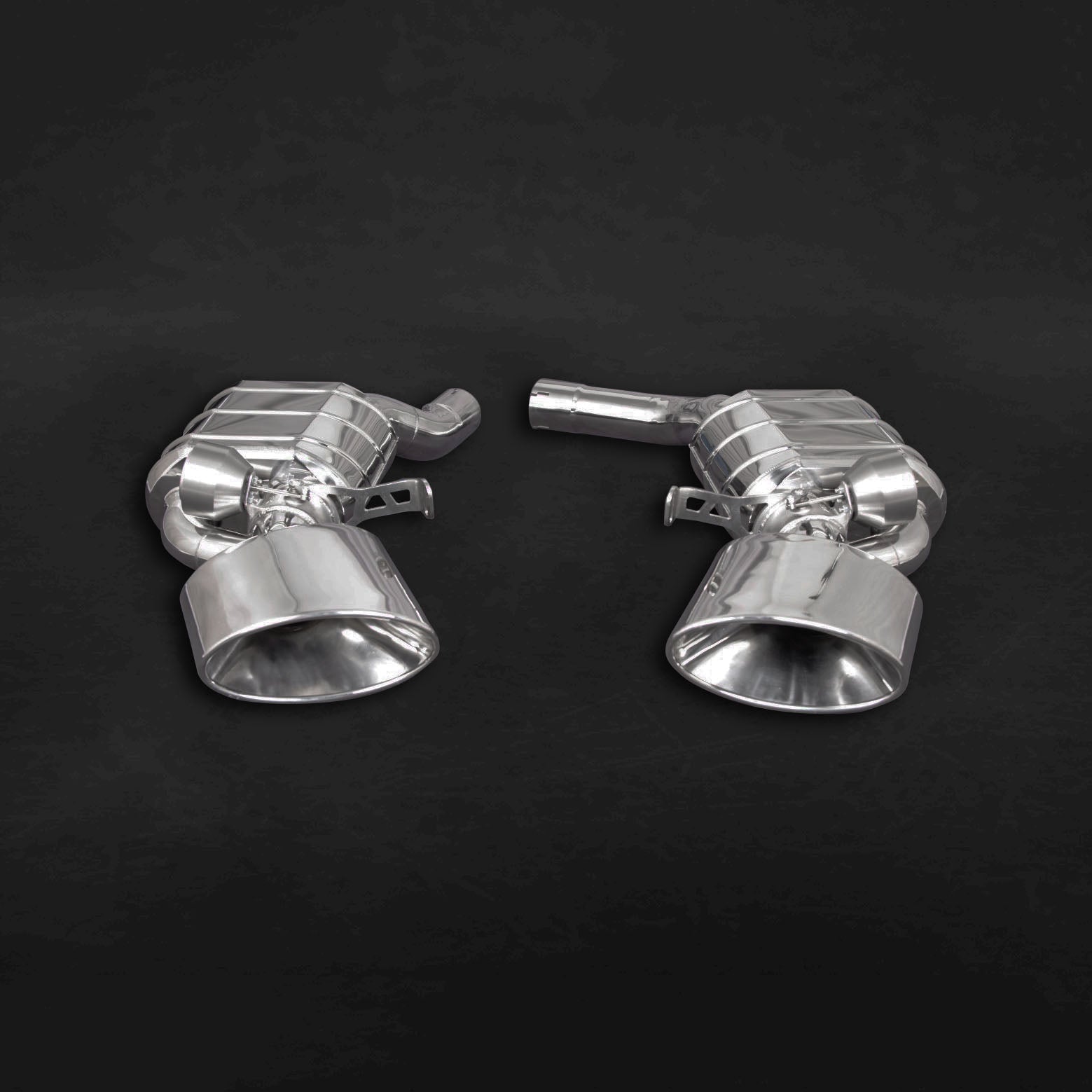 Audi RS6/7 (C8) - Valved Exhaust with RS-Style Oval Tips (OE Actuators) image 0