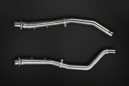 Mercedes GLE (4.7/5.5 V8) - Cat Delete Pipes (for OEM) image 0
