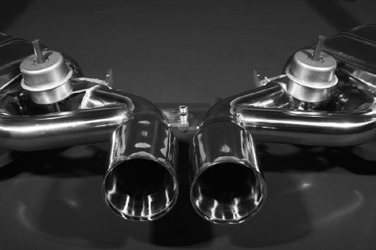 Porsche 987 Boxster MK1 - Racing Valved Exhaust with Headers and 250 Cell Sports Cat (CES3) image 2