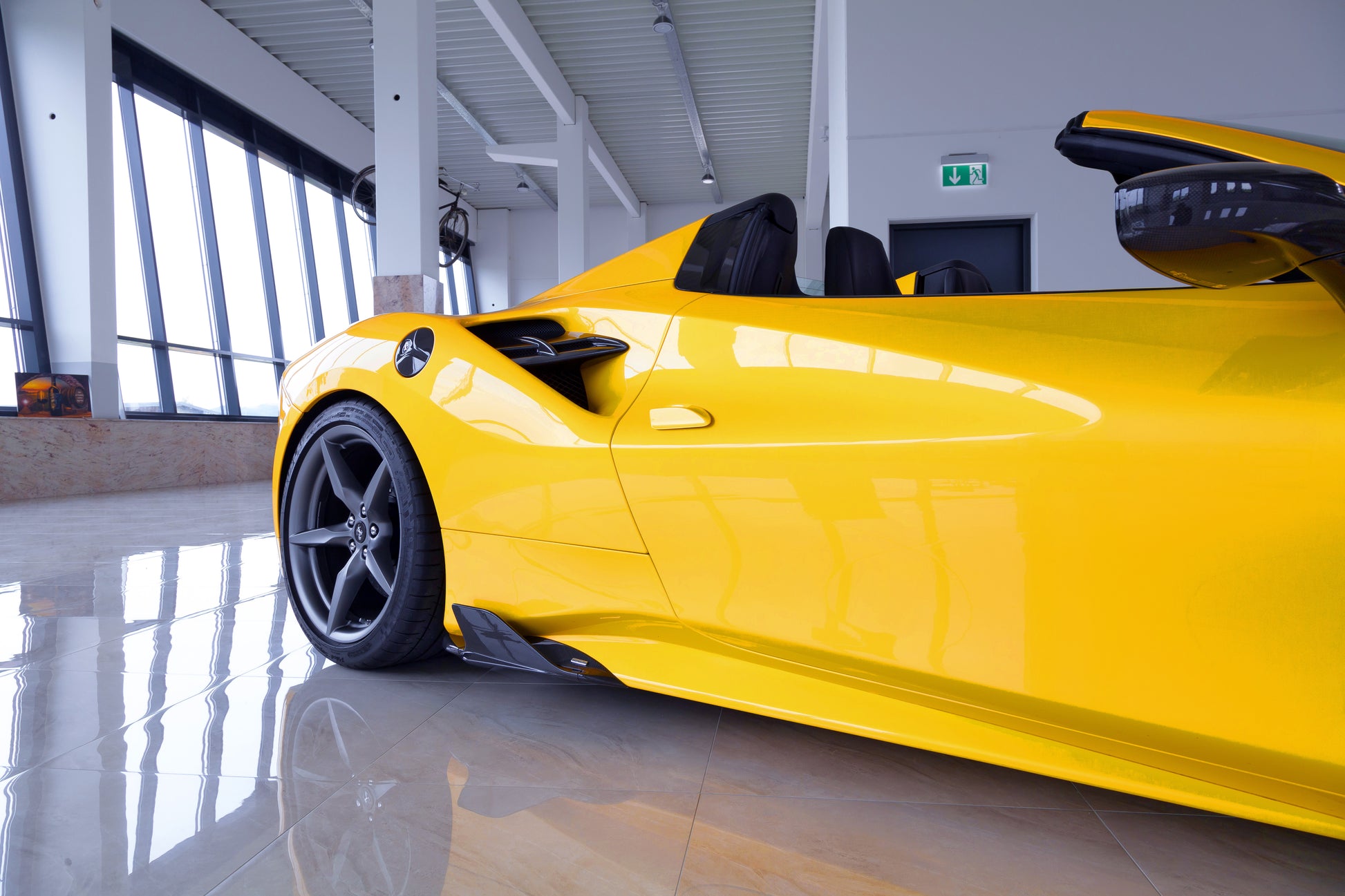 Ferrari 488 - Carbon Side Fins (with Adapters) image 5