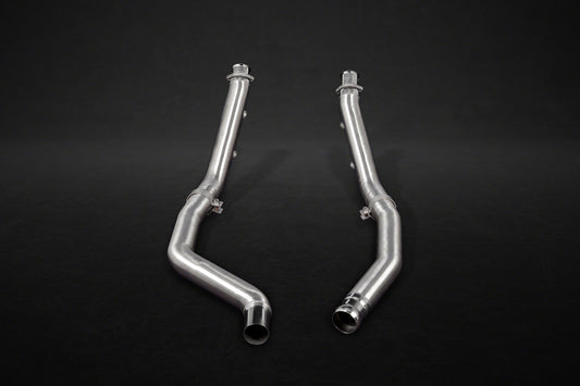 Mercedes GLE (4.7/5.5 V8) - Cat Delete Pipes (for OEM) image 1