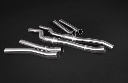 Rolls Royce Cullinan - Exhaust System, Mid-Silencer Delete, and Straight Mid Pipes (for OE Actuators) image 1