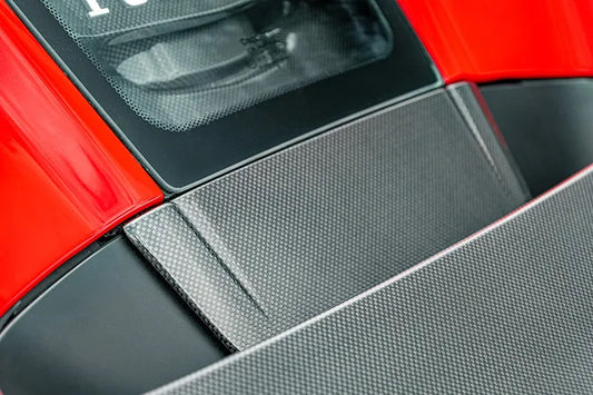 Ferrari F8 - Carbon Fiber Engine Bonnet Top Cover - Capristo Design image 0