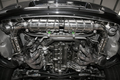 Porsche 997.1 Turbo/S/GT2/2RS - Valved Exhaust with Cat Delete Test Pipes (CES3) image 4