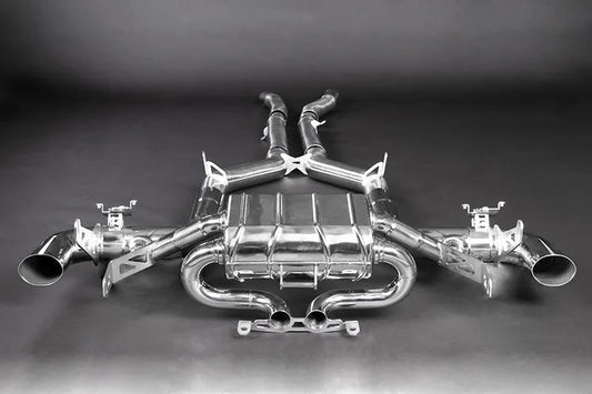 Mercedes AMG GTR - Valved Exhaust with Mid-Pipes (incl. Cat Delete) (OE Actuators) image 0