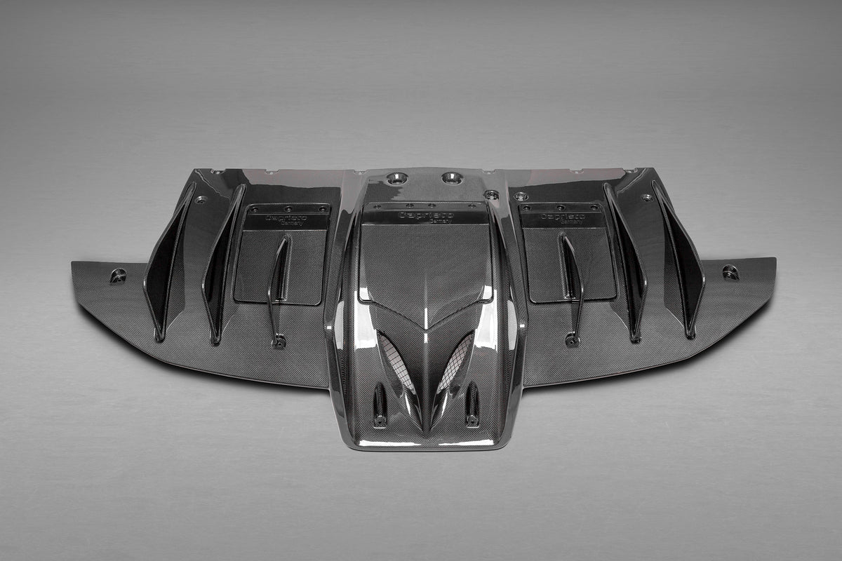 Ferrari 458 Speciale - Carbon Fiber Rear Diffuser – Capristo Exhaust