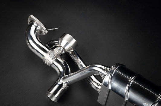 Porsche 718 GT4RS - Valved Muffler (CES3) for OE Tips image 1