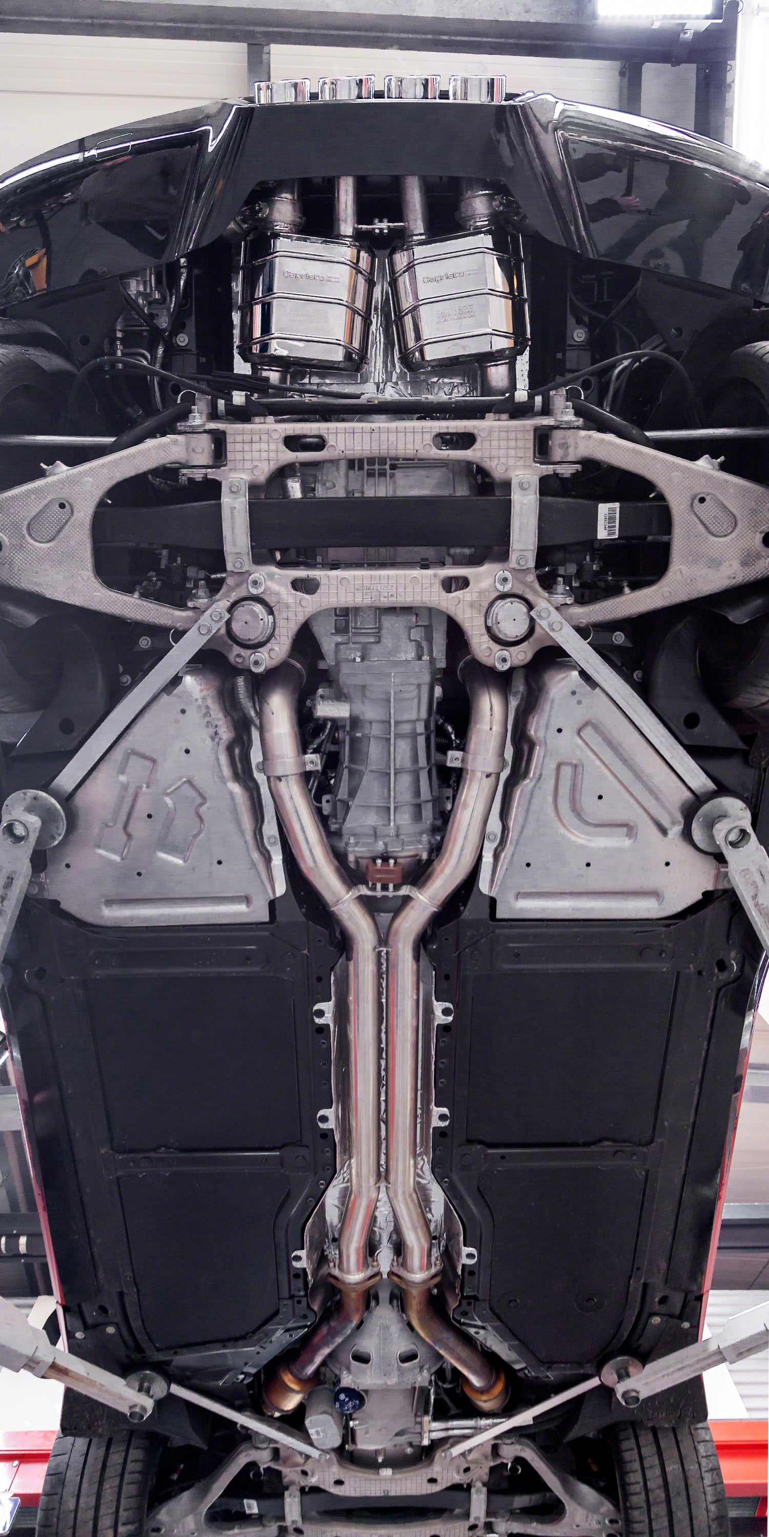 Chevrolet Corvette (C7) Stingray/Z06 - Post Cat Spare Pipes (for Capristo) image 2