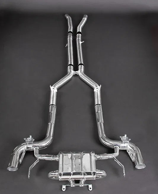 Mercedes AMG GTR - Valved Exhaust with Mid-Pipes (incl. Cat Delete) (OE Actuators) image 1