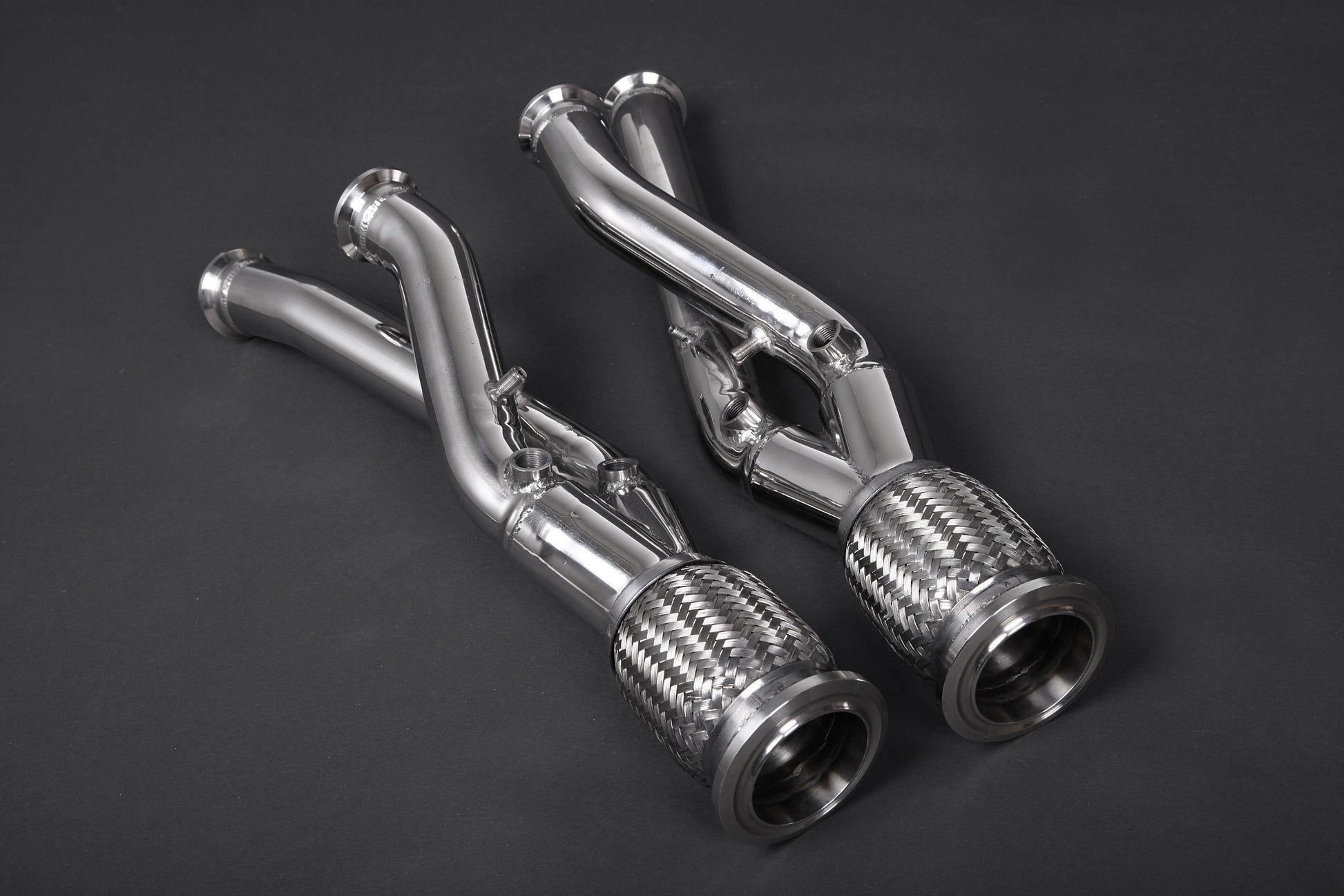 Lamborghini Aventador LP750 SV - Valved Exhaust with Carbon/Stainless Frame image 6