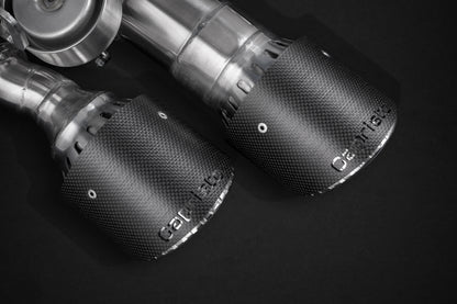 Porsche 971 Panamera GTS/Turbo/S - Valved Exhaust with Mid-Pipes and Carbon Tips (CES3) image 4