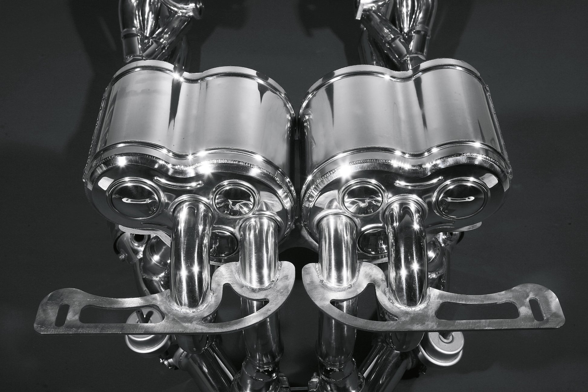 Lamborghini Murcielago LP670 SV - Racing Valved Exhaust with Headers, Sports Cats, and Ceramic Coated Tip image 2