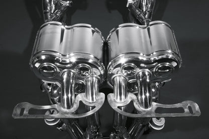 Lamborghini Murcielago LP670 SV - Racing Valved Exhaust with Headers, Sports Cats, and Ceramic Coated Tip image 2