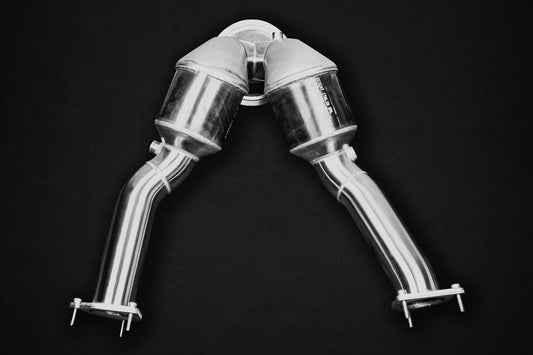 Porsche 95B Macan S (Facelift) - 250 Cell Sport Cat Downpipes image 3