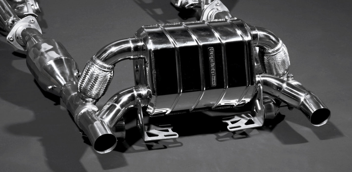 Ferrari F430 Scuderia/16M - Valved Exhaust, Cat Spares + Heat Blankets