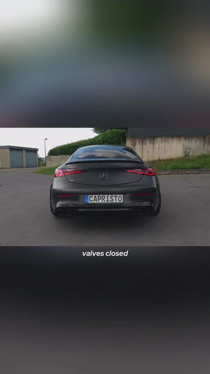 Mercedes-Benz CLE53 AMG (C236) - Valved Exhaust, MidSilencer Spare Pipes (OE Actuators) + E2E Kit