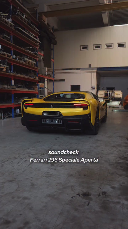 Ferrari 296 - Valved OPF Replacement Pipes (OE Actuators)