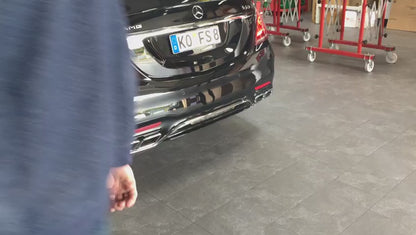 Mercedes AMG S63/560 (W222 Sedan) Facelift 4L BiTurbo - Valved Exhaust with Mid-Pipes (CES3)