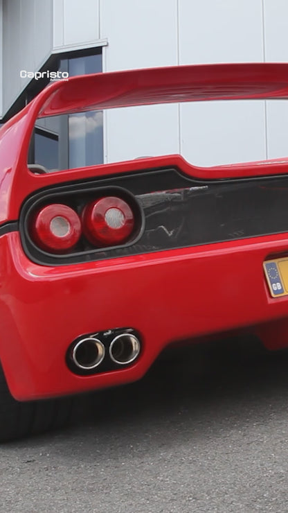 Ferrari F50 - Full Exhaust: Headers, Cat Spare, and X Pipe Muffler + Remote