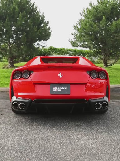 Ferrari 812 (OPF) - Sport Cat Downpipes + Heat Protection