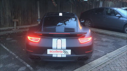 Porsche 991.1/2 Turbo/S - Valved Exhaust and 250 Cell Sports Cats (CES3)