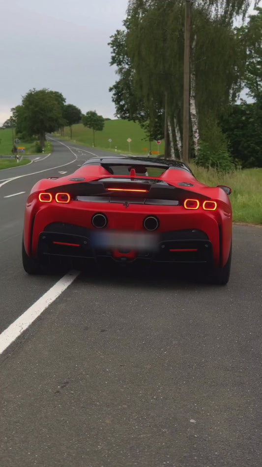 Ferrari SF90 - Valved Exhaust + OPF Spare (OE Actuators)