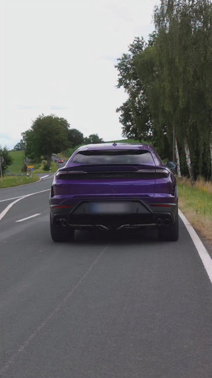 Lamborghini Urus SE - Valved Exhaust, MidSilencer Spare w/ Capristo Tips (OE Actuators)