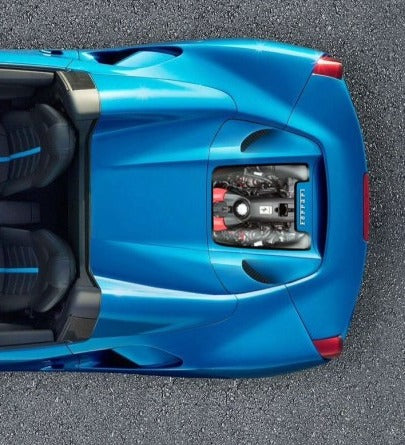 Ferrari 488GTS/Pista - Carbon and Glass Bonnet (Design S)