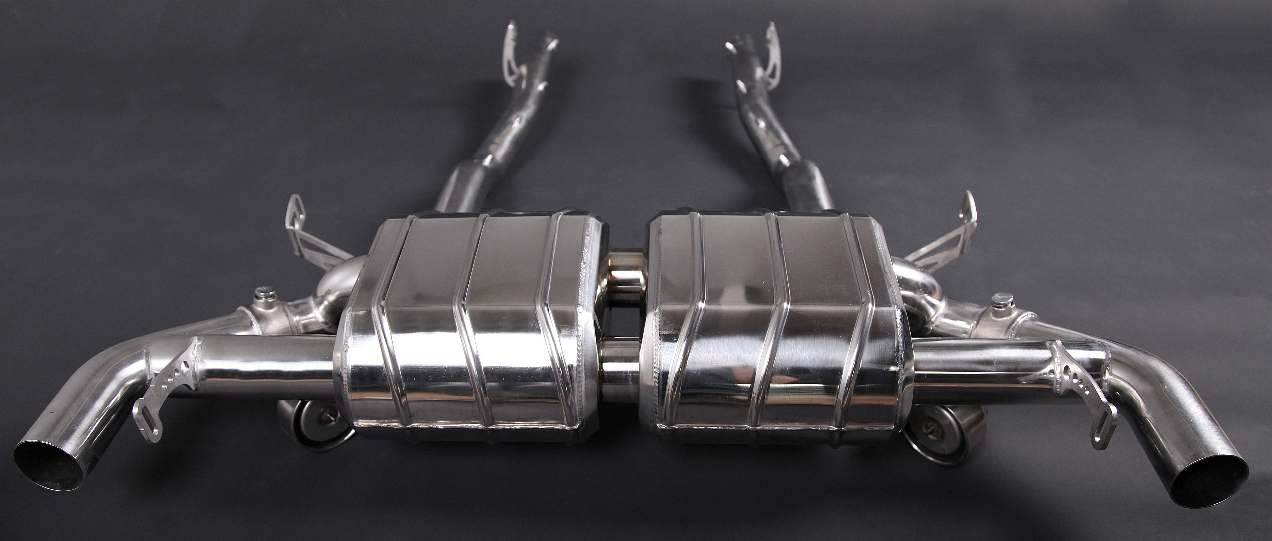 Aston Martin DBS/DB9/Rapide V12 Valved Muffler Capristo Exhaust