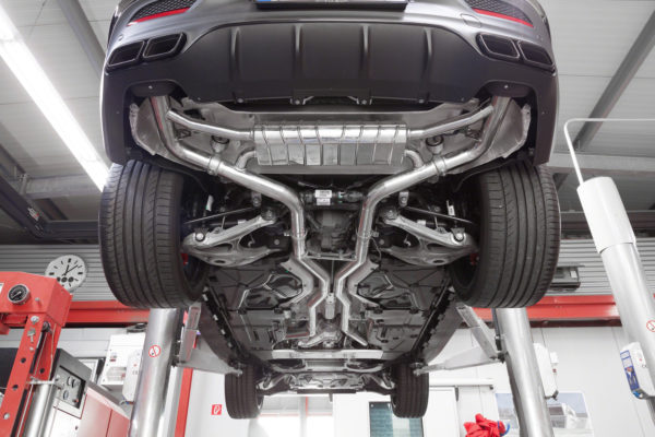 Mercedes Amg Gle63s Valved Exhaust With Mid Pipes Ces3